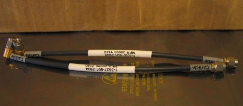 Tensolite carlisle semi flex cables 7 inches 2 ea 3.5mm bend (m) to 3.5mm (m) for sale