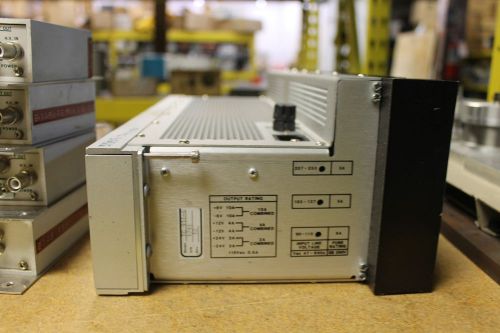 Tennelec tc 911-6 nim bin crate power supply for sale