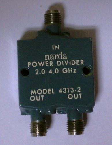 NARDA POWER DIVIDER MODEL 4313-2  (2.0 - 4.0 GHz)