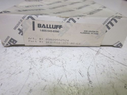 BALLUFF BES 516-325-BO-C3 INDUCTIVE SENSOR  *NEW IN A BOX*