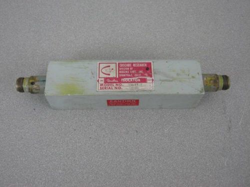 Cascade Research Uniline Isolator Model CN-14-7