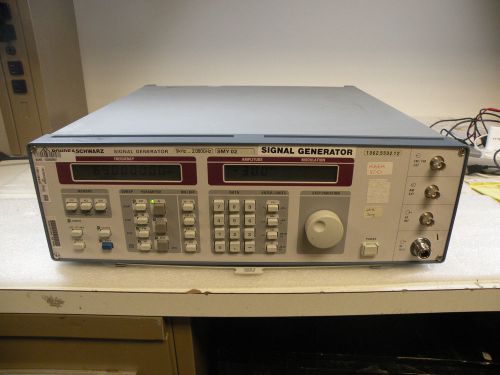 Rohde &amp; Schwarz SMY02 Signal Generator,  1062.5502.12    9 kHz-2.080 GHz