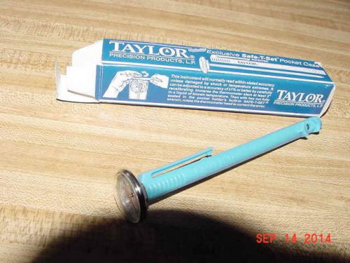 Taylor Thermometer USA Bi Therm 0 to 220 F  Round instant read pocket MIP 6092