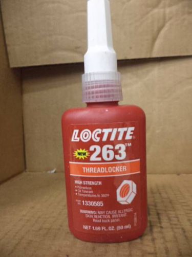 5-1.69 oz loctite thread locker 263  part number 1330585 new old stock for sale