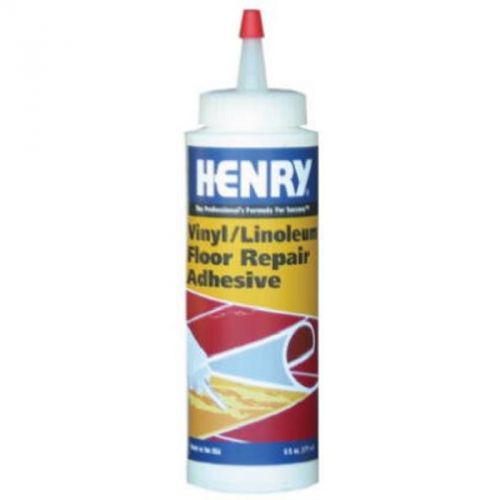 Vinyl and linoleum repair adhesive vinyl floors squeeze bottle 6 oz henry co for sale