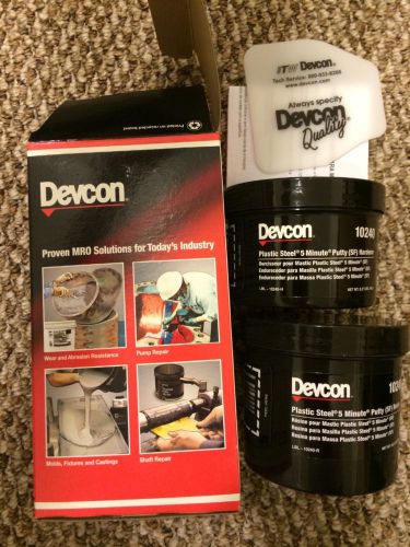 Devcon 10240 Plastic Steel 5 Minute Putty (SF) NEW exp 09/03/2016