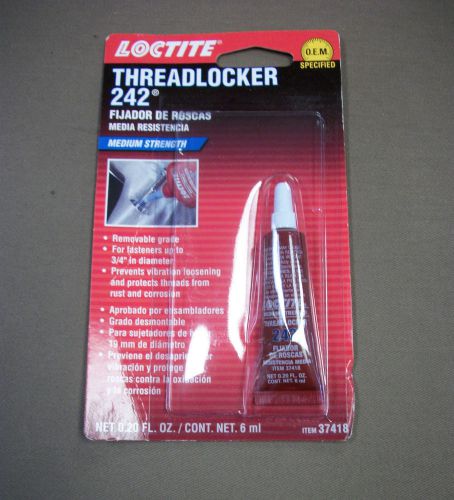 Loctite ThreadLocker 242 Medium Strength 37418 .20oz.