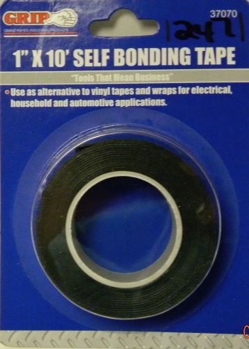 “grip”  1” x 10’  silicone  self bonding fusing tape  **fast u.s. shipping** for sale