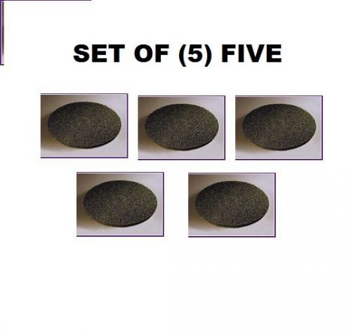 17&#034; floor maintenance pads (5) black stripping buffing black pad case of 5 new for sale