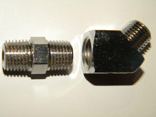 Carpet Cleaning - Wand Valve to QD Elbow Connector