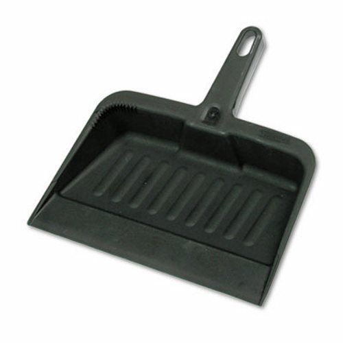 Rubbermaid heavy-duty dust pan, plastic, charcoal (rcp 2005 cha) for sale