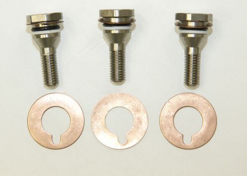 Kit 6 plunger bolts Interpump for General pumps 47-48-49-50 series