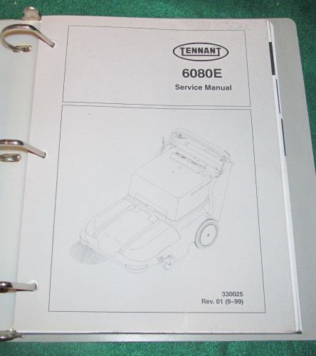 TENNANT 6080E Service Manual