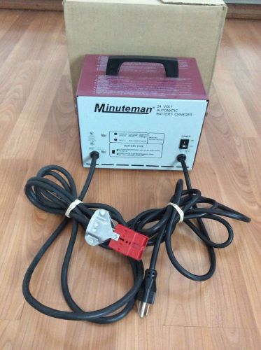 Minuteman 24volt/12amp # 957722 automatic battery charger (wet/gel).list $422.18 for sale