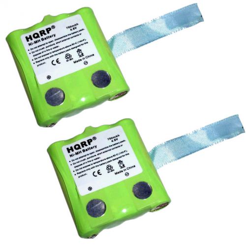 2-Pack HQRP Two-Way Radio Battery fits Uniden BP-38 / BP-40 Replacement