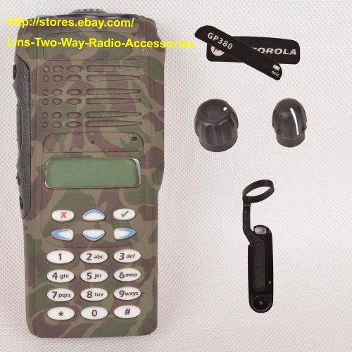 Camouflage housing case for Motorola GP380 ( LCD+Ribbon Cable+Speaker+mic)