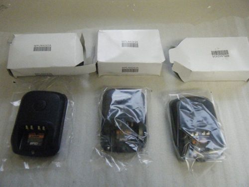 Lot of 3 motorola mototrbo impres charger wpln4243a for xpr6300 xpr6350 xpr6500 for sale