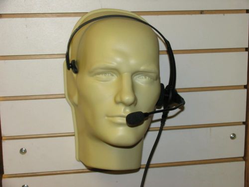 Motorola rmn5058a lightweight headset with boom microphone &amp; in-line ptt for sale