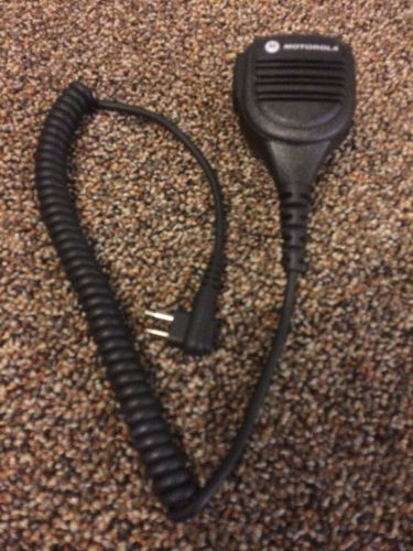motorola handheld remote speaker microphone mic pmmn4013a