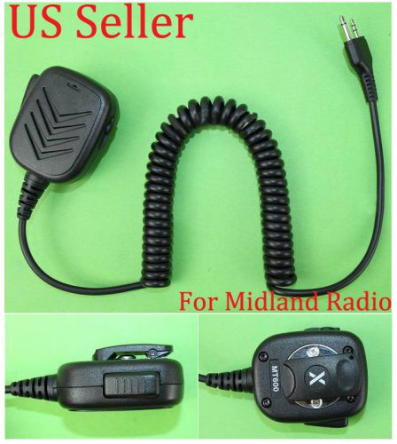Hand handheld/shoulder mic speaker for midland radio gxt740 gxt785 gxt760 gxt795 for sale