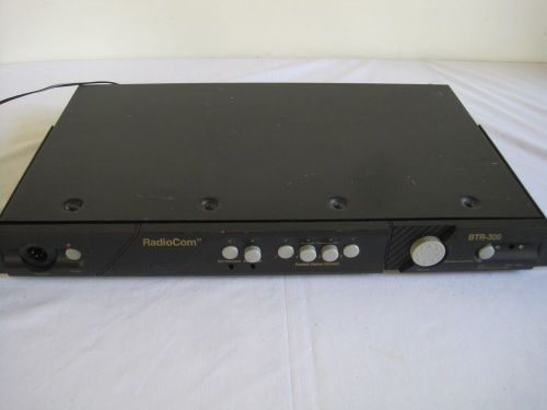 Telex radiocom btr300 4 channel rackmount wireless intercom system proaudio base for sale