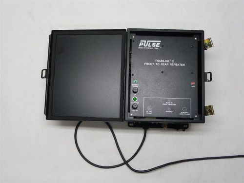 Pulse electronics, inc. trainlink ii 18298 b front to rear repeater 115vac 12vdc for sale