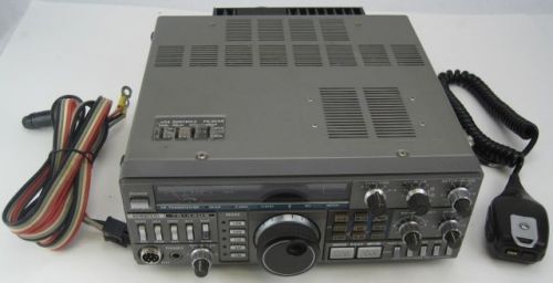Kenwood Model TS-430S HF Transmiter Radio with CW Filters Installed and Mic