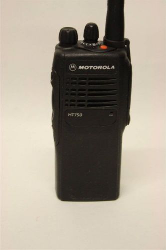 Motorola ht 750- vhf- low band- 35-50 mhz,16 channel -aah25cec9aa3an for sale