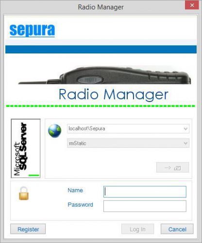 Sepura Radio Manager v. 1.80 TETRA radio programming software