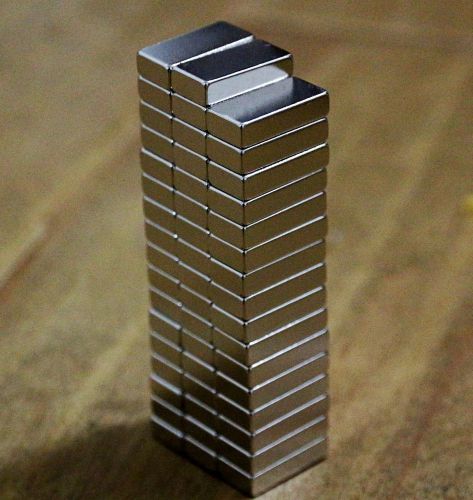 50 pcs/lot N50 20mm x 10mm x 5mm inch Neodymium Permanent Magnets 20x10x5 mm
