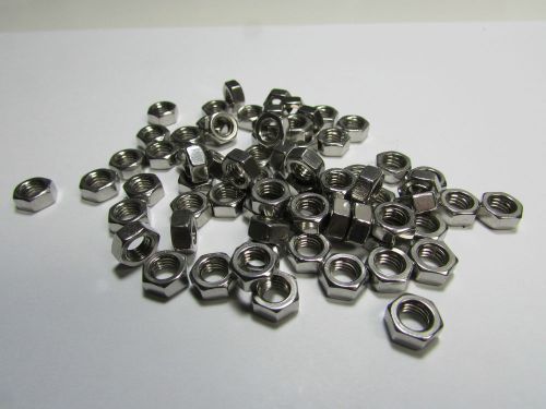 Metric Nut Assortment, Stainless Steel, 300 pieces, M3, M4, M5, M6, M8, M10, New