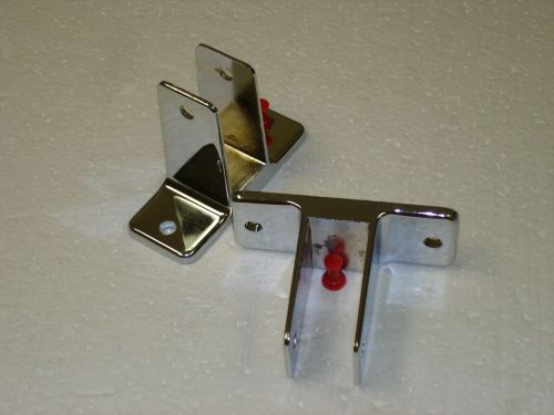 Toilet Stall 2 ear panel clips for 7/8&#034; thick panels