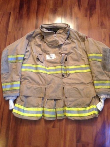 Firefighter turnout / bunker gear coat globe g-extreme 51-c x 35-l guc 2005 for sale