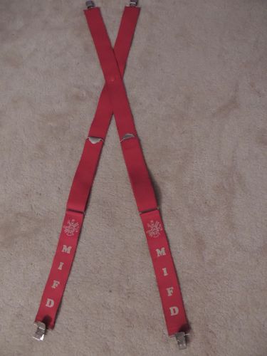 Marco island fire department suspenders for sale
