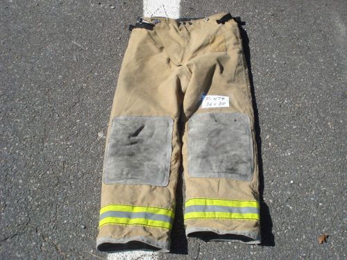 36x30 pants firefighter turnout bunker fire gear globe.....p479 for sale