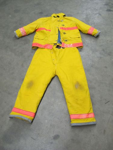 Body guard firefighter turnout gear pants 50x30 jacket 52x35 for sale
