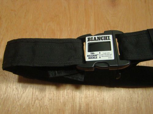 DS Bianchi Police Duty Belt-L-Accumold-Unused-New-Liner