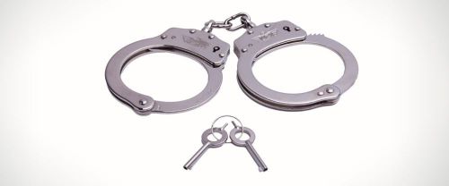 NEW! UZI Chain Handcuffs - Stainless Steel - UZI HCCS