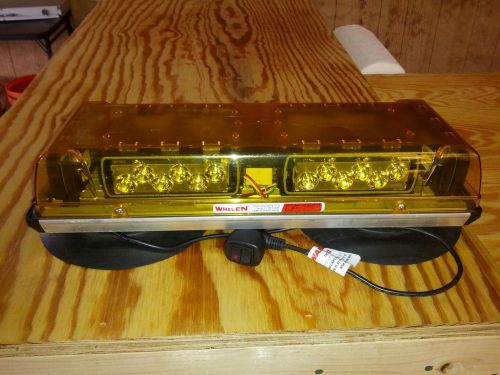 Whelen lptir6 series led light bar, magnetic/suction, amber for sale