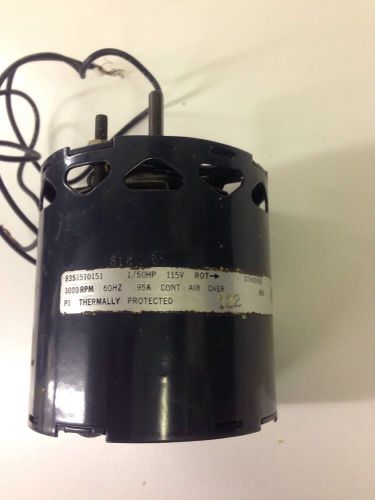 One 1/50 hp 115 v 3000 rpm electric motor for sale