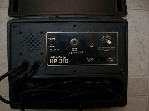 120 Vac Halide Pump freon Leak Detector HP 310. Pics R bad,Black face looks NEW