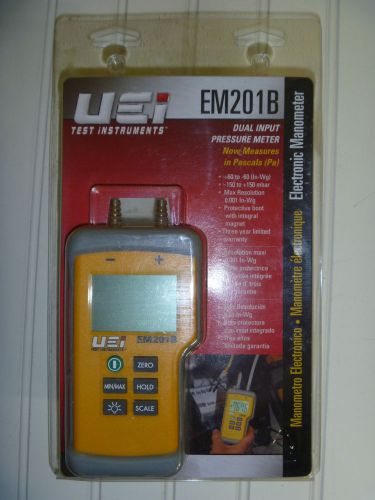 NEW UEi EM201B Test Dual Input Differential Manometer FREE SHIPPING