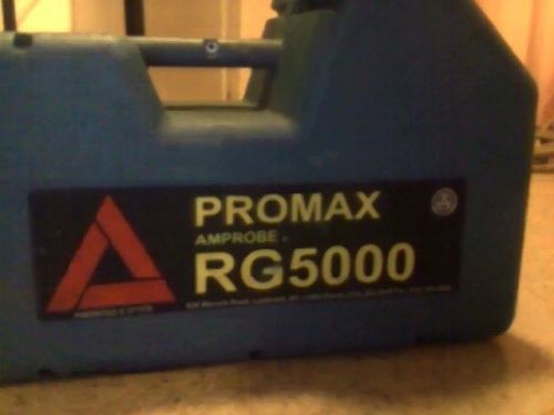 PROMAX AMPROBE RG5000 HVAC AIR CONDITIONING REFRIGERANT RECOVERY UNIT