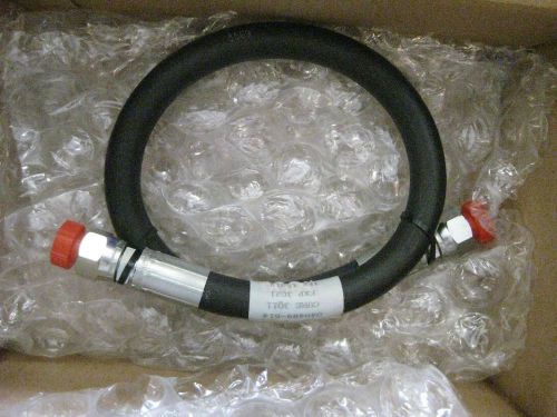 Hydraulics international 1/2&#034; hose assembly 32&#034; p/n 040489-614 hydraulic 100r1at for sale
