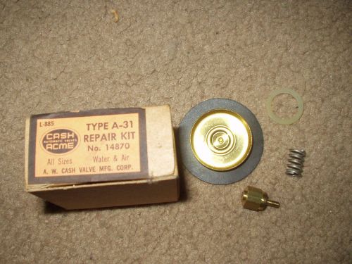 New cash acme 14870  repair kit all sizes type a-31 water and air l-885 for sale