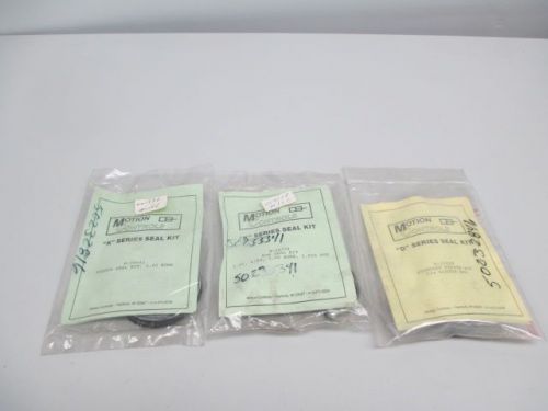 LOT 3 NEW MOTION CONTROLS ASSORTED R-20734 R-20641 R-20828 SEAL KITS D237432