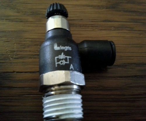 LEGRIS 1/4 BSP X 1/4 OD  FLOW CONTROL FITTING 7065 56 14