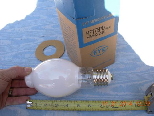 #1, eye h39kc-175/dx 175-watt coated mercury vapor lamp light bulb new old stock for sale