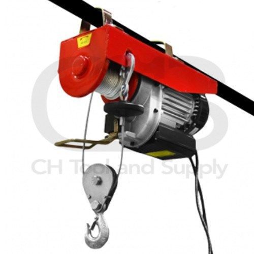 2000 lb electric hoist with hd 39&#039; aircraft cable and 36&#039; lift, trailer winch for sale