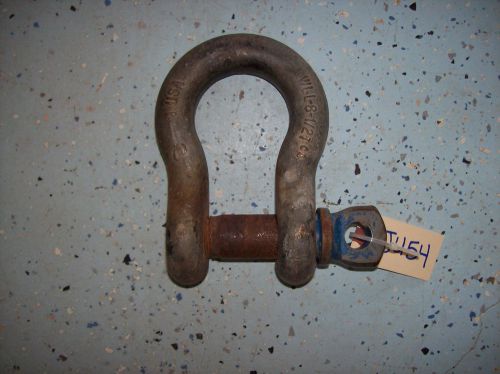 8 1/2 ton Clevis Screw Pin Anchor Shackle  ~ Made in USA ~ JU54